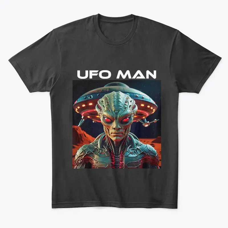 UFO MAN Reptilian n' Disc