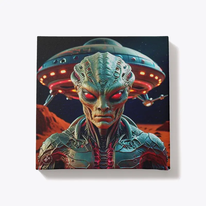 UFO MAN Reptilian n' Disc