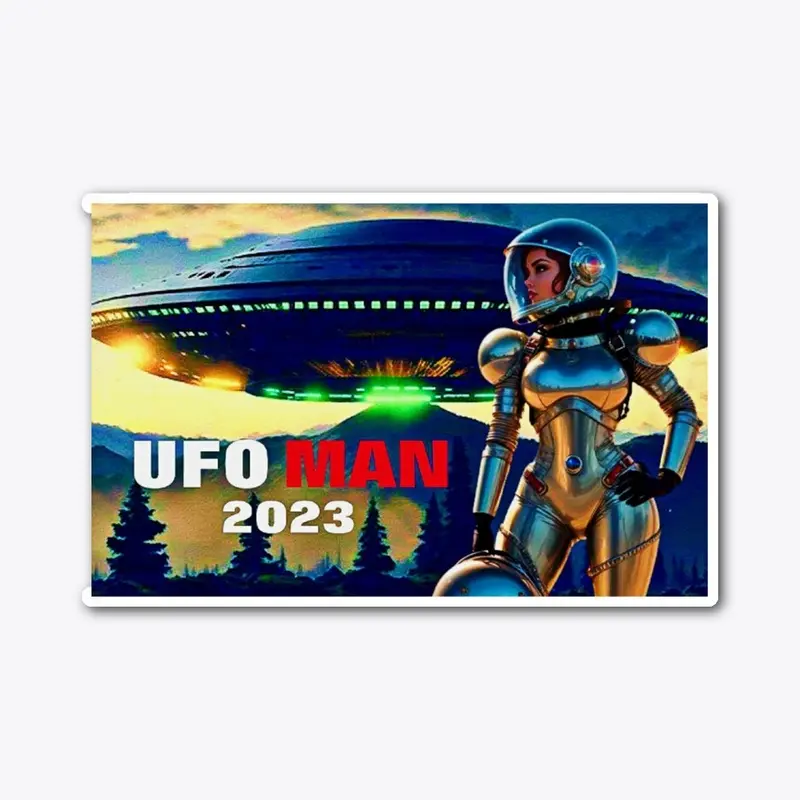 2023 UFO MAN ALIEN GIRL