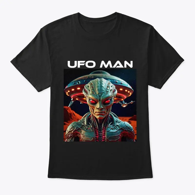 UFO MAN Reptilian n' Disc