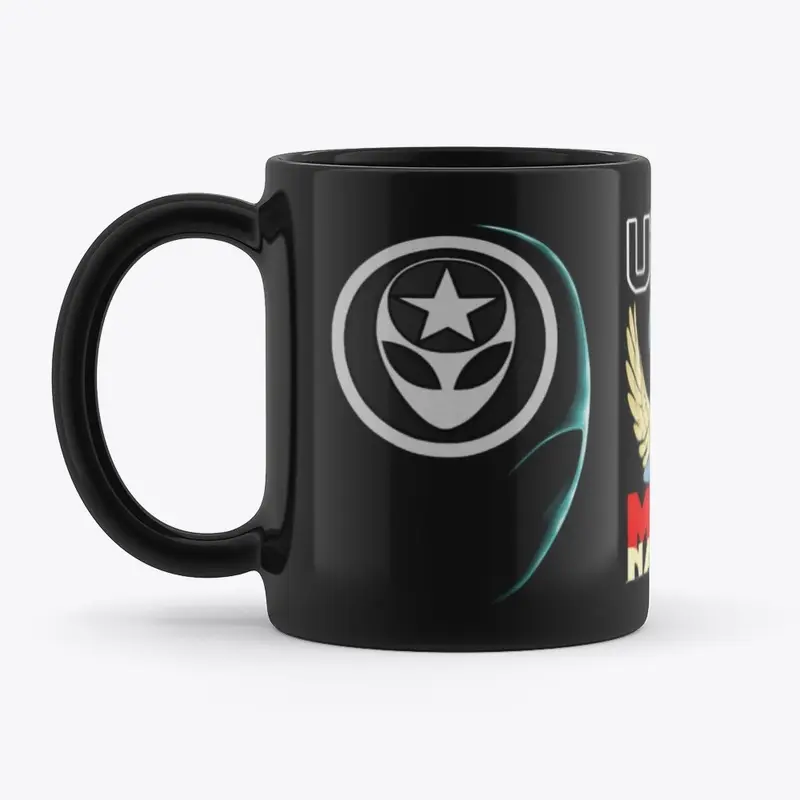 UFO MAN NATION LOGO MUG...