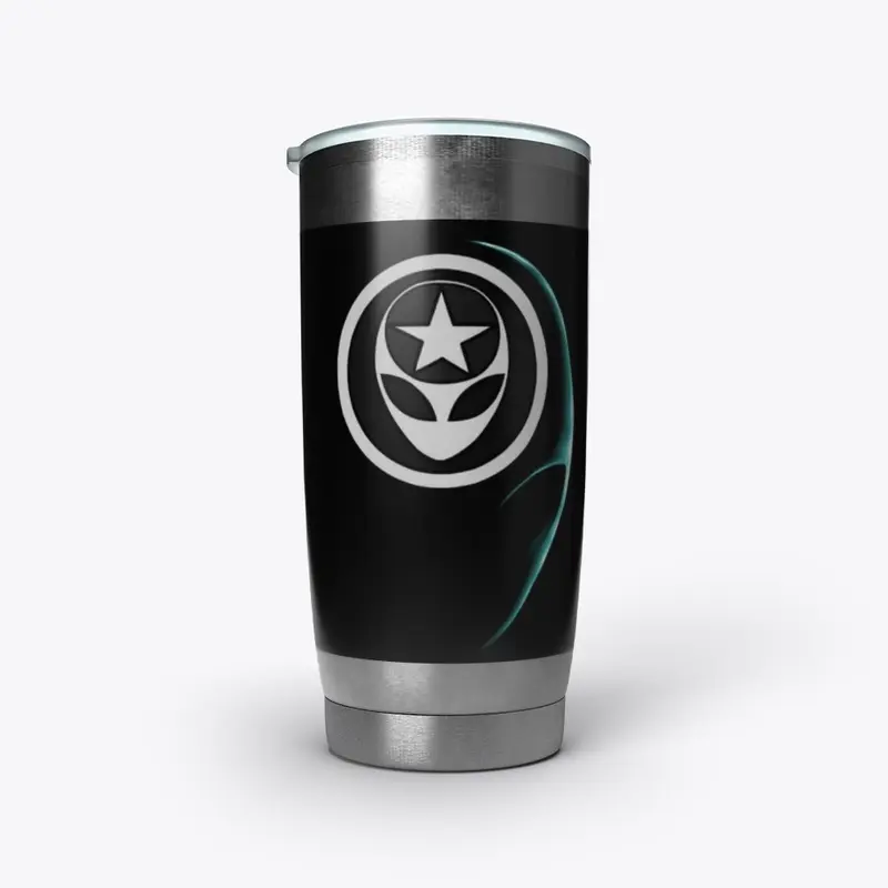 UFO MAN LOGO FADE 20 OZ. TUMBLER...