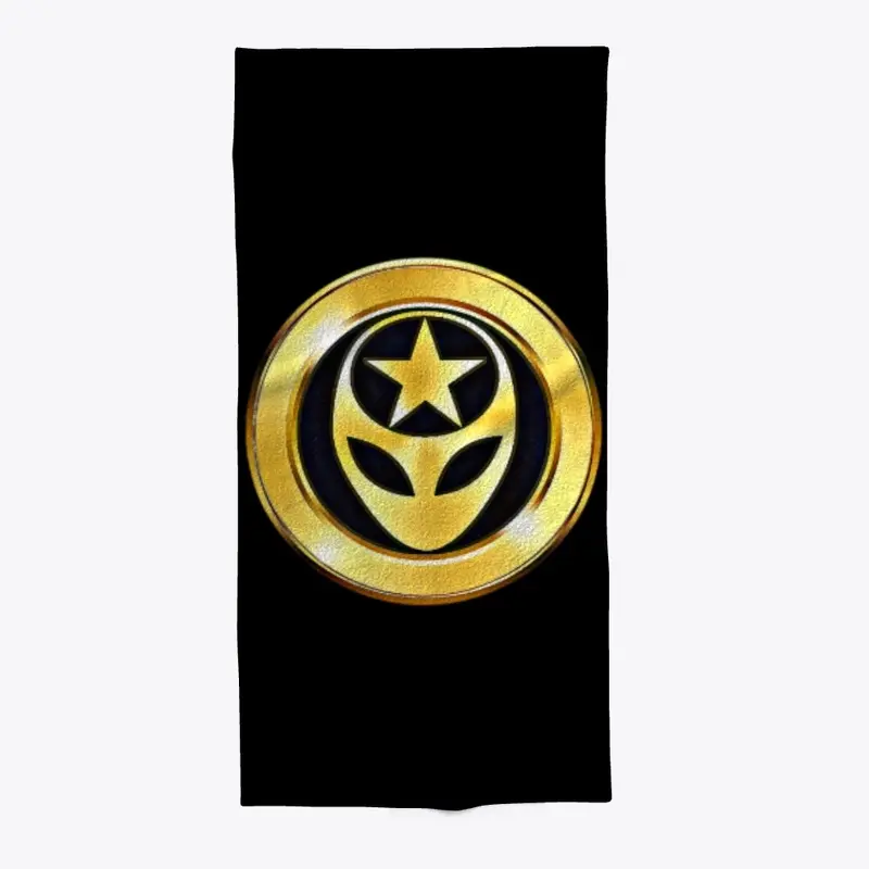 GOLDEN UFO MAN LOGO MERCH...