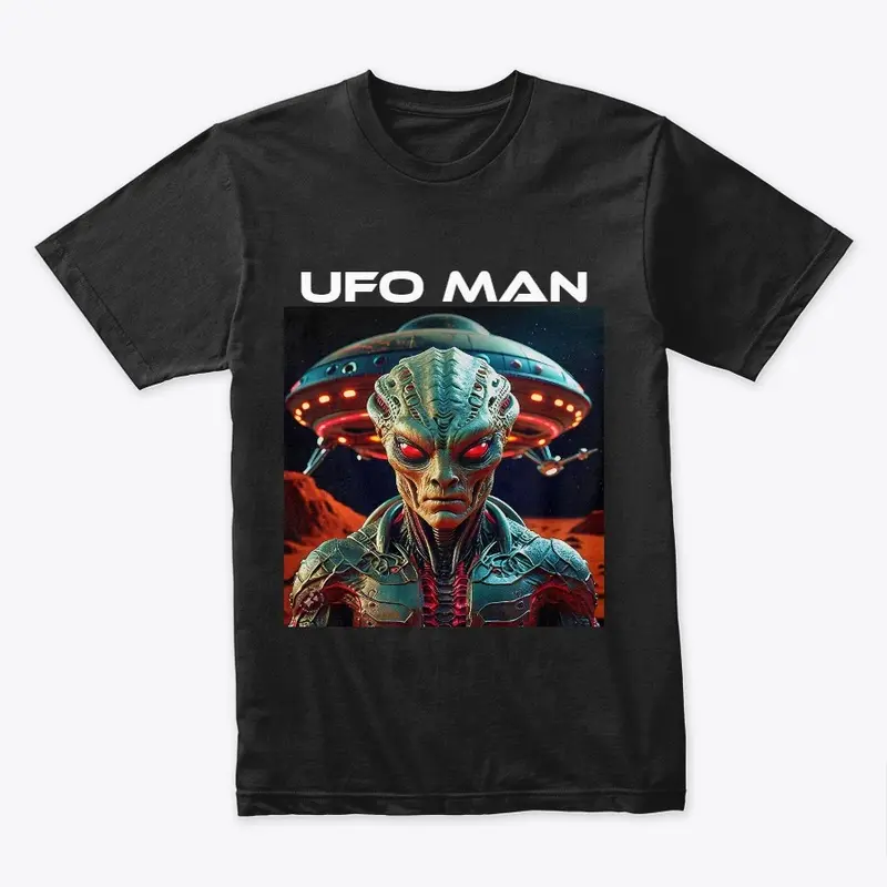 UFO MAN Reptilian n' Disc