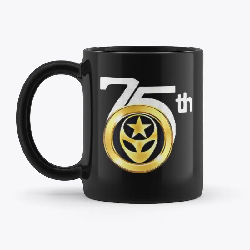 UFO MAN ROSWELL 75TH ANNIVERSARY MUG...