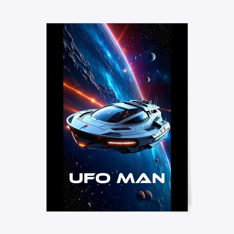 UFO MAN IN SPACE