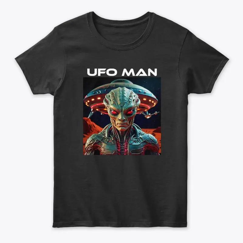 UFO MAN Reptilian n' Disc