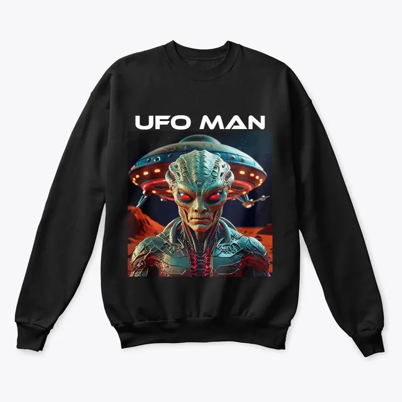 UFO MAN Reptilian n' Disc