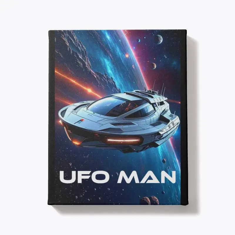 UFO MAN IN SPACE