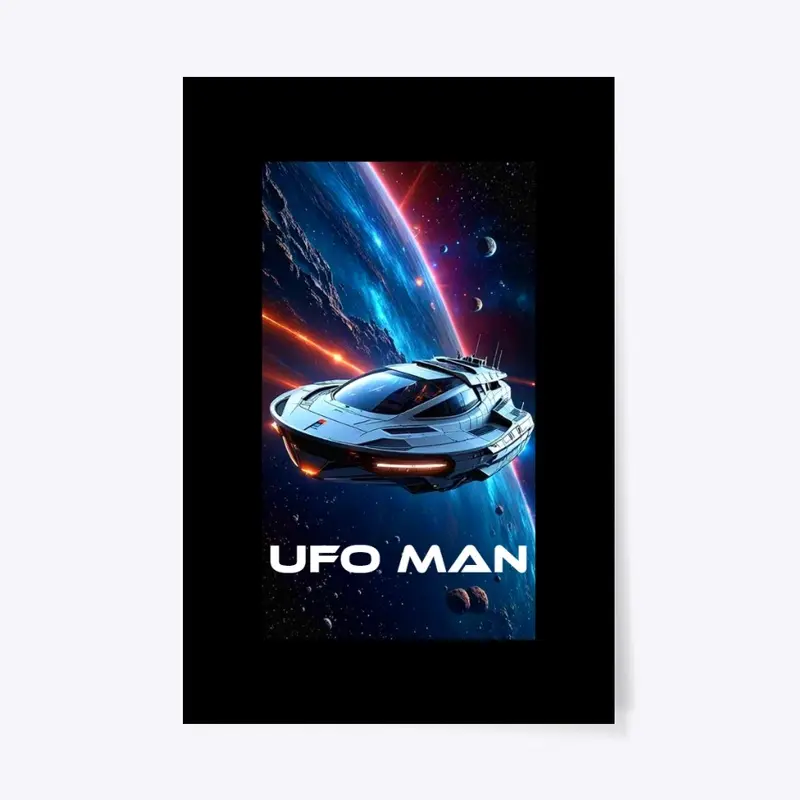 UFO MAN IN SPACE